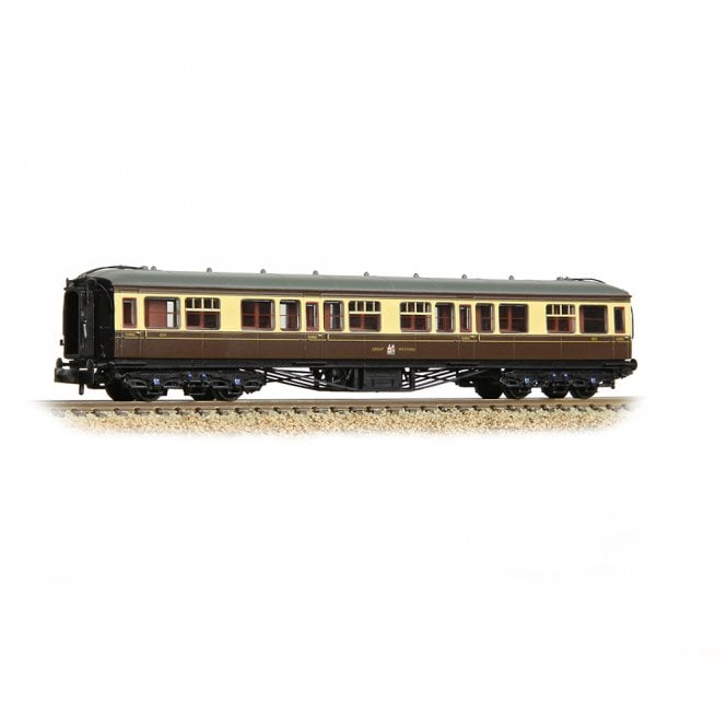 Graham Farish GWR Hawksworth Third Corridor GWR Chocolate & Cream 855
