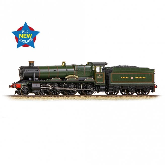 Graham Farish GWR 'Modified Hall' 6960 'Raveningham Hall' GWR Lined Green (N)