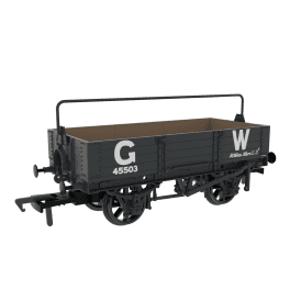 GWR O21 4 Plank Open GWR Grey (23” lettering) No.45503