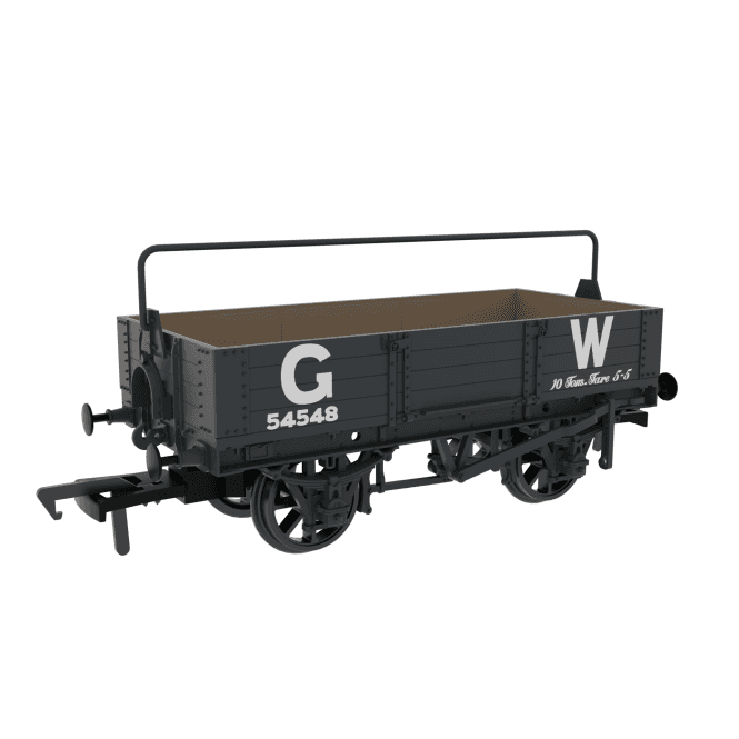 Rapido UK GWR O21 4 Plank Open GWR Grey (23” lettering) No.54548