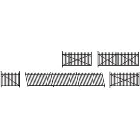 GWR Spear Fencing - Black - Ramps & Gates
