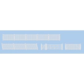 GWR Station Fencing - White - (inc. gates & ramps)
