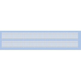 GWR Trackside Fencing - White - Straights