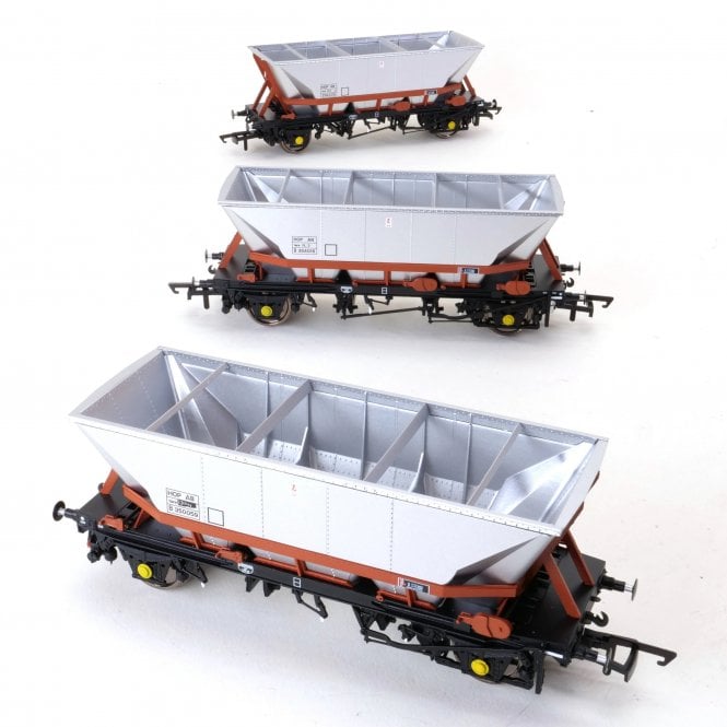 Accurascale HAA - HOP AB - Freight Brown - Pack 2 (3-pack)