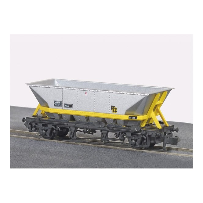 Peco HAA MGR Coal Hopper BR Trainload - Yellow Cradle (N)