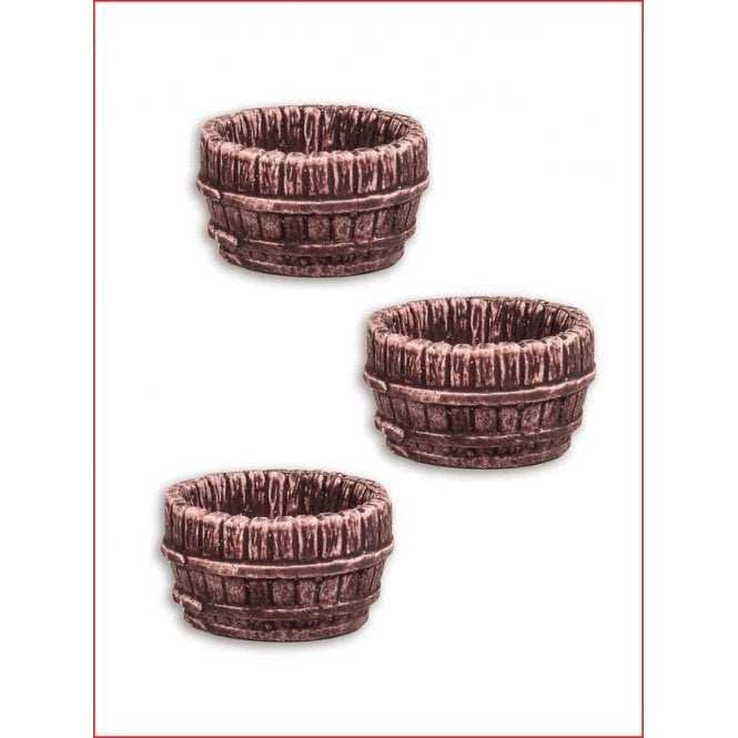 Peco Half Barrels (3) (O)