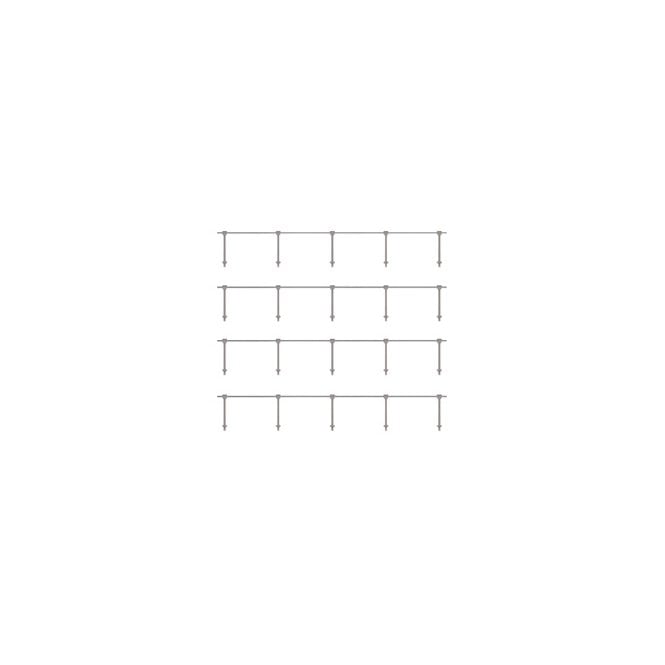 Ratio Hand Rail Stanchions - Single Rail