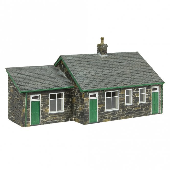 Scenecraft Harbour Station Gents and Office - Green (OO-9)