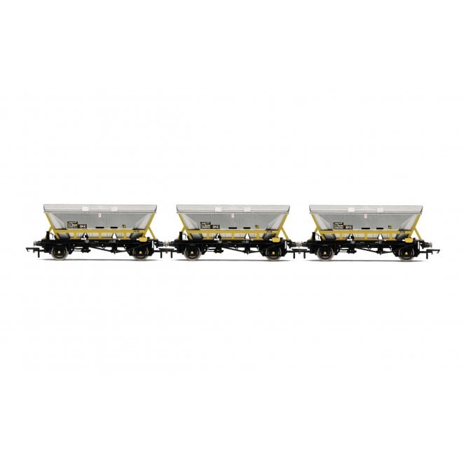 Hornby HFA Hopper Wagons, Three Pack, BR Coal Sector - Era 8