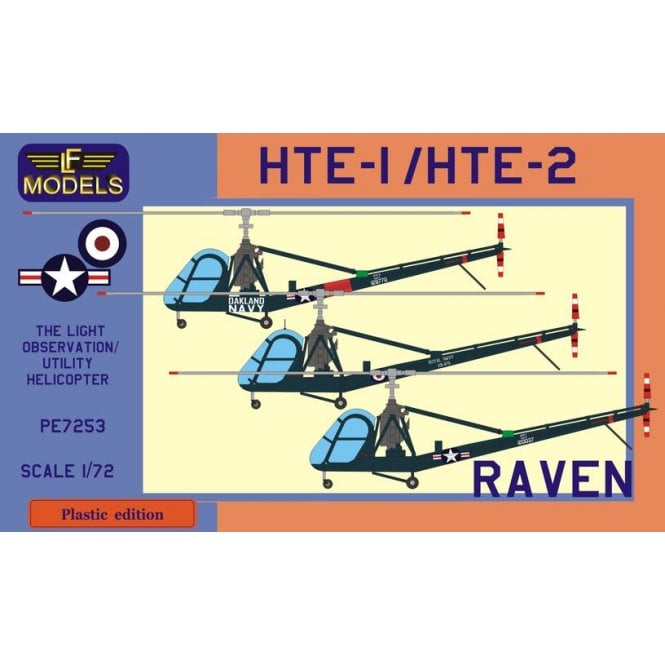 LF Models Hiller Raven HTE-1/HTE-2 US/RN (1:72)