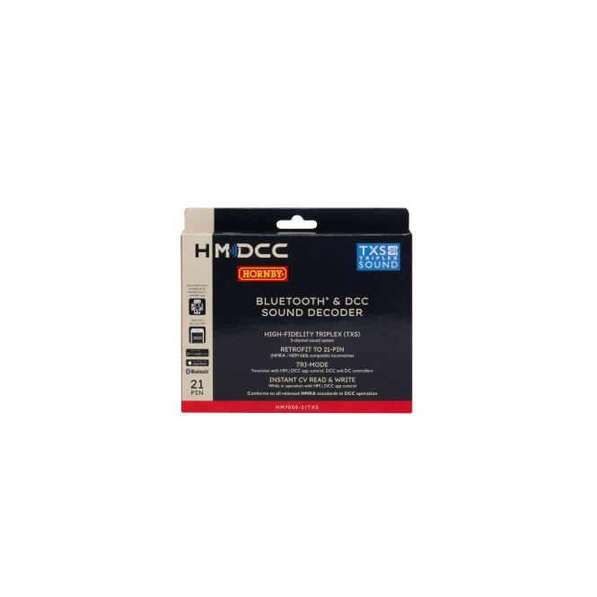 Hornby HM7000-21TXS: Bluetooth® & DCC Sound Decoder (21-pin)