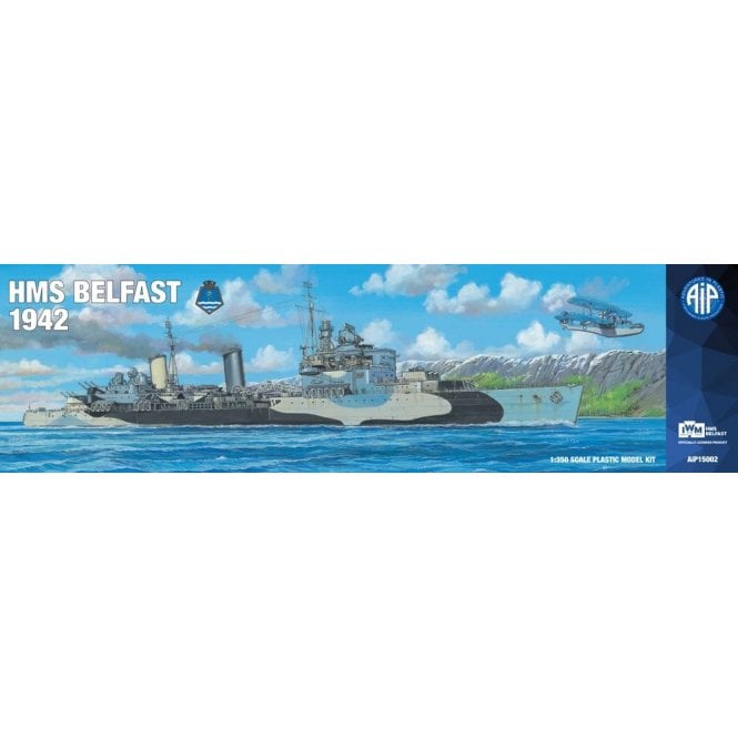 AIP HMS Belfast 1942 Royal Navy Cruiser (1:350)
