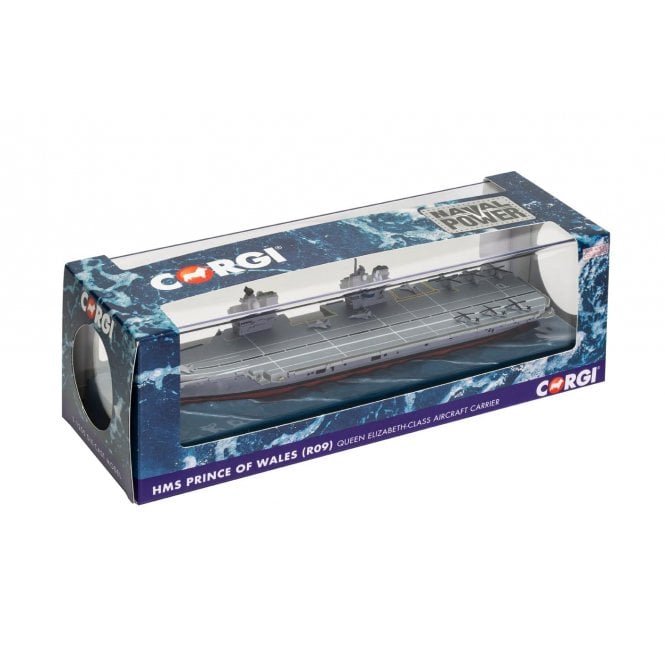 Corgi HMS Prince of Wales (R09), QE-class aircraft carrier (1:1250)