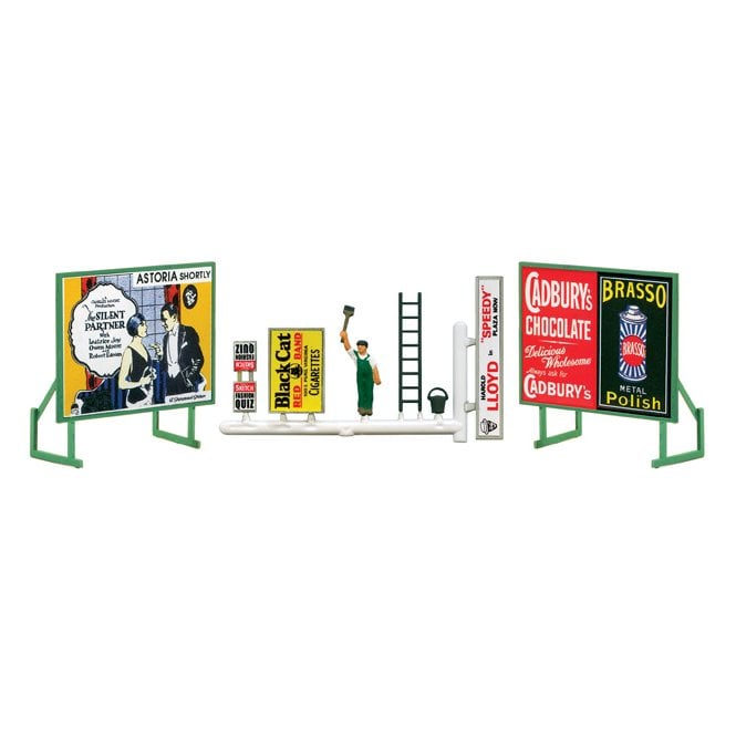Wills Hoardings & Bill Poster - inc. Printed Posters