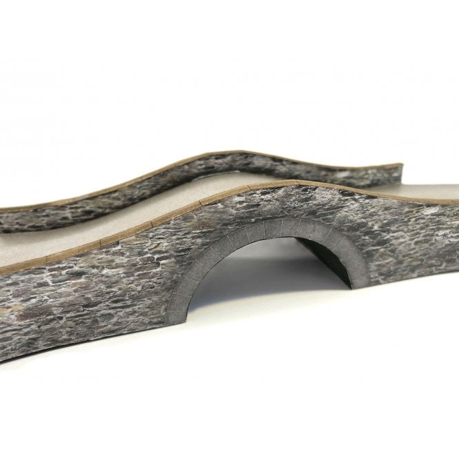 Scale Model Scenery Humpback Bridge – Laser-cut kit (OO)