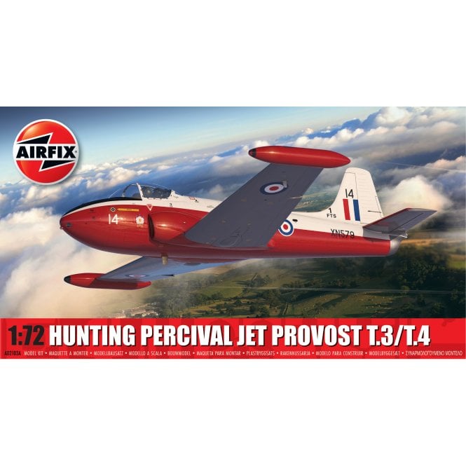 Airfix Hunting Percival Jet Provost T 3 T4 (1:72)