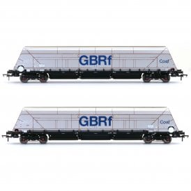 Accurascale HYA Bogie Hopper Wagon - GBRf Coal Branding - Pack 3