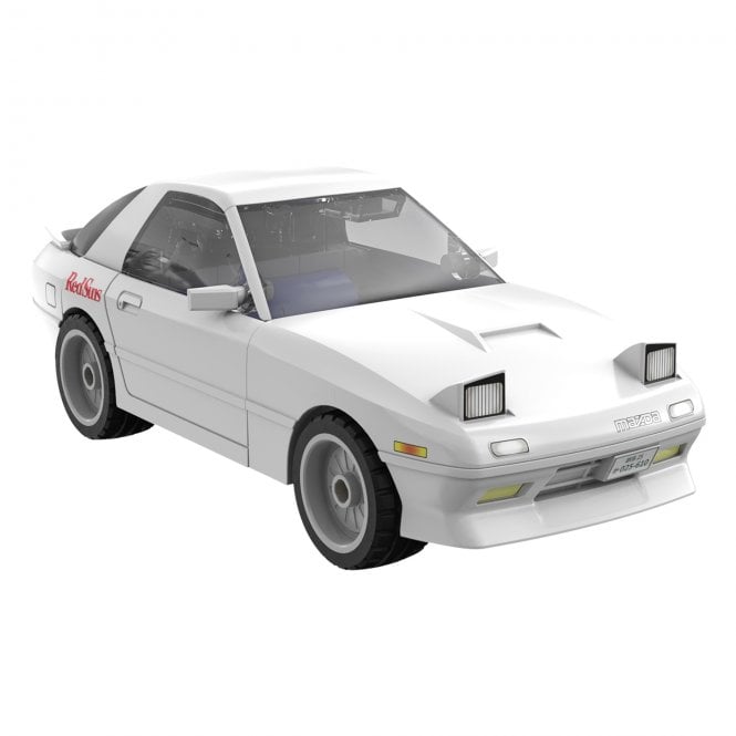 CADA Initial D Maxda RX-7 FC3S 'White Comet of Akagi' (1:35) - 66 pcs