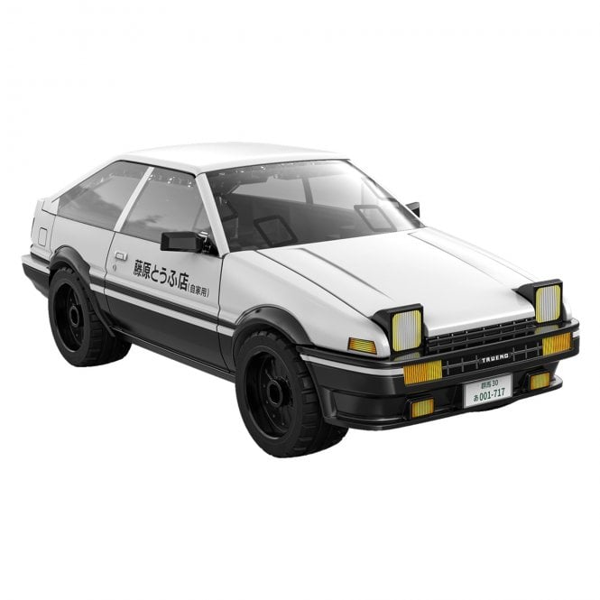 CADA Initial D: Takumi Fujiwara's Toyota Trueno AE86 (1:35) - 72 pcs