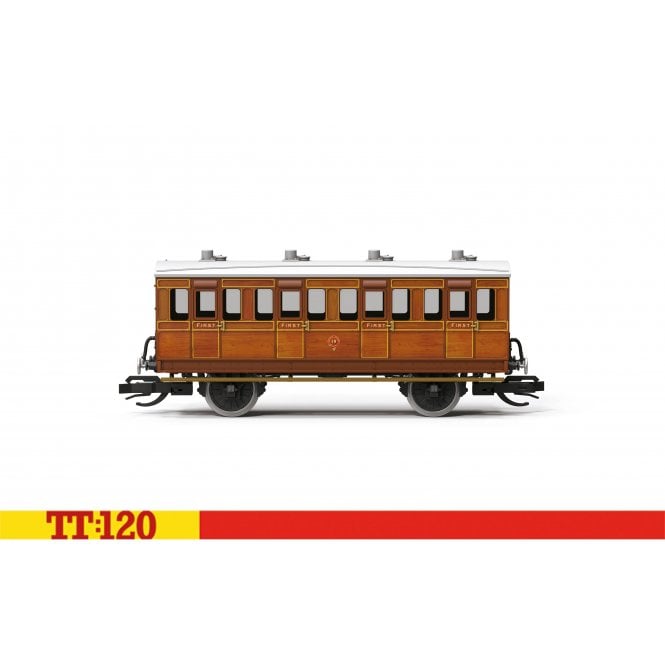 Hornby IOW 4 Wheel 1st Class Coach 19 (TT)