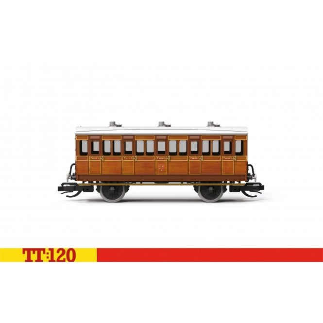 Hornby IOW 4 Wheel 3rd Class Coach 10 (TT)
