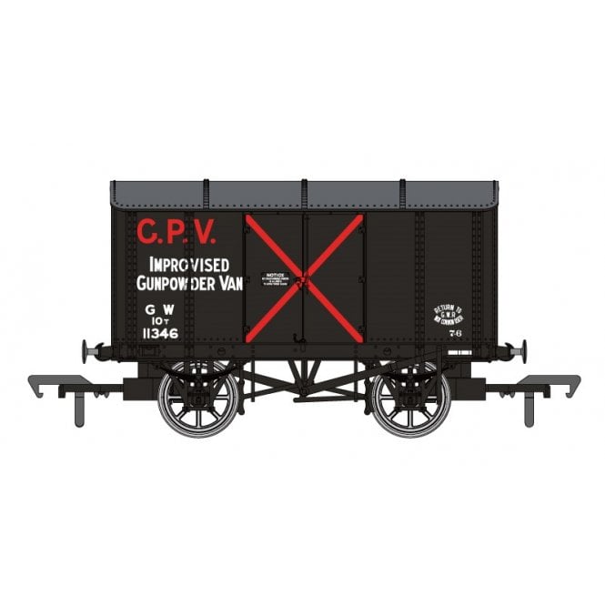 Rapido UK Iron Mink No.11346 GWR Improvised Gunpowder Van