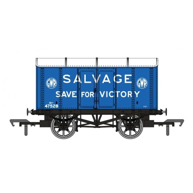 Rapido UK Iron Mink No.47528 GWR Salvage for Victory (White Roundels)