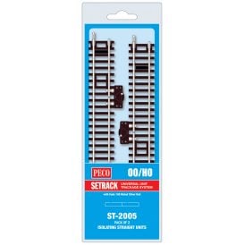 Isolating Standard Straight & Switch - 168mm long (Pack of 2)