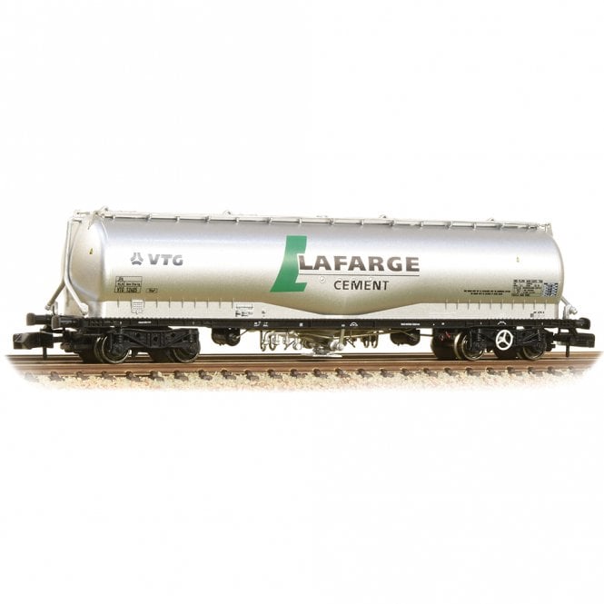 Graham Farish JPA Bogie Cement Tank Wagon VTG 'Lafarge Cement' Silver
