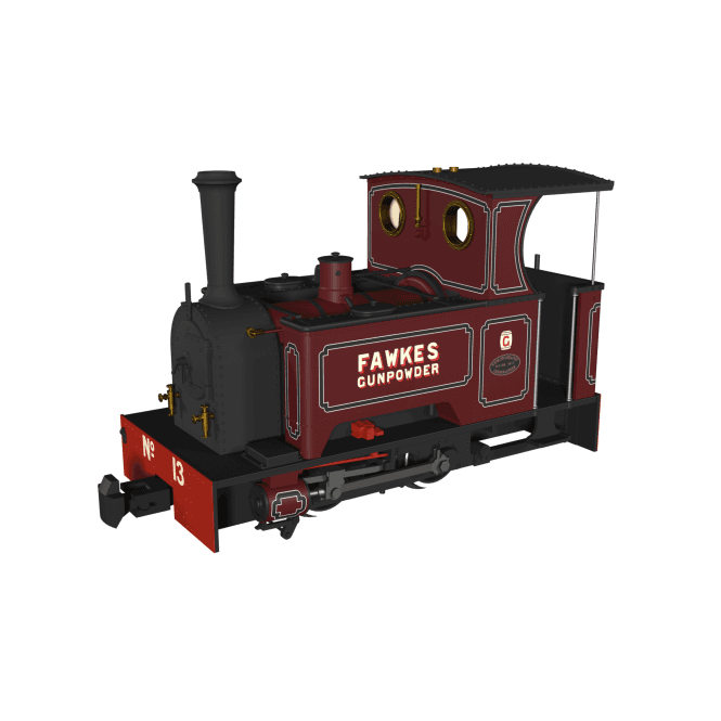 Rapido UK Kerr Stuart 'What If' Short Tank Sirdar - G. Fawkes Maroon (009)