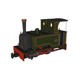 Kerr Stuart 'What If' Short Tank Sirdar - Lined Green (009)