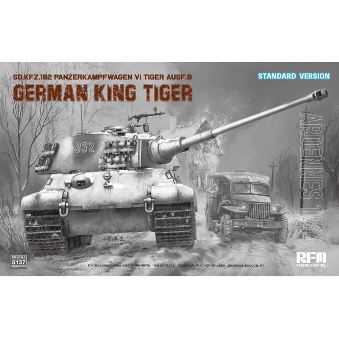 Rye Field Models King Tiger Ausf B (1:35)