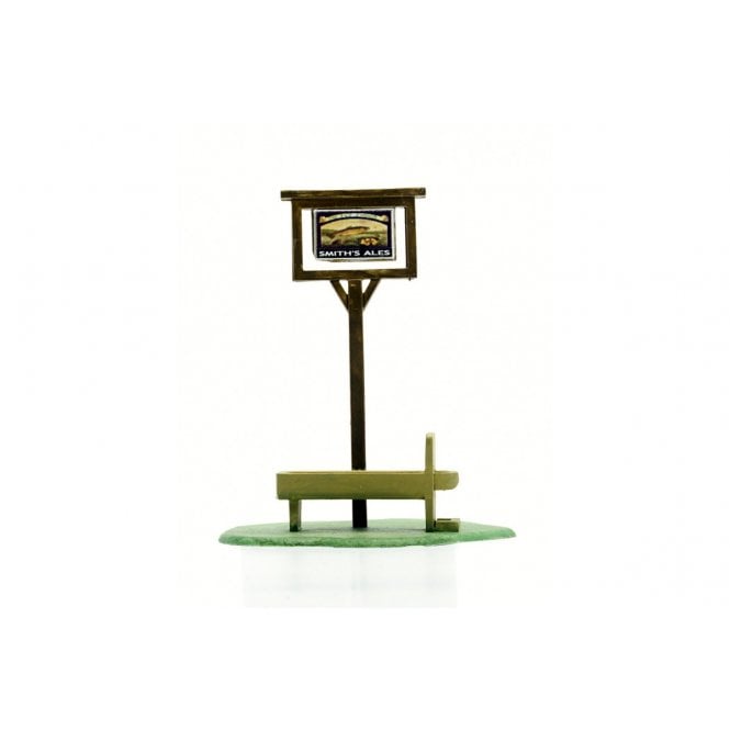 Dapol Kitmaster Pub Sign & Horse Trough Kit