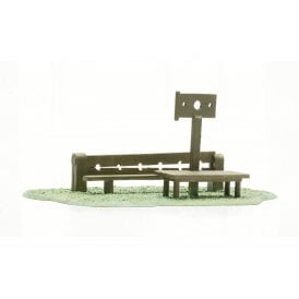 Kitmaster Village Stocks Kit