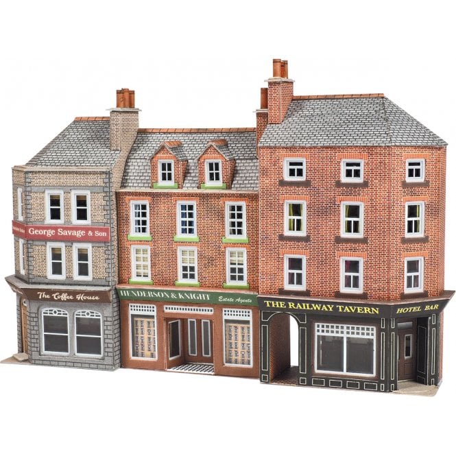 Metcalfe N L/R Pub & Shop - N Scale