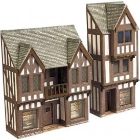L/R Timber Framed Shop (Midi Kit) - N Scale