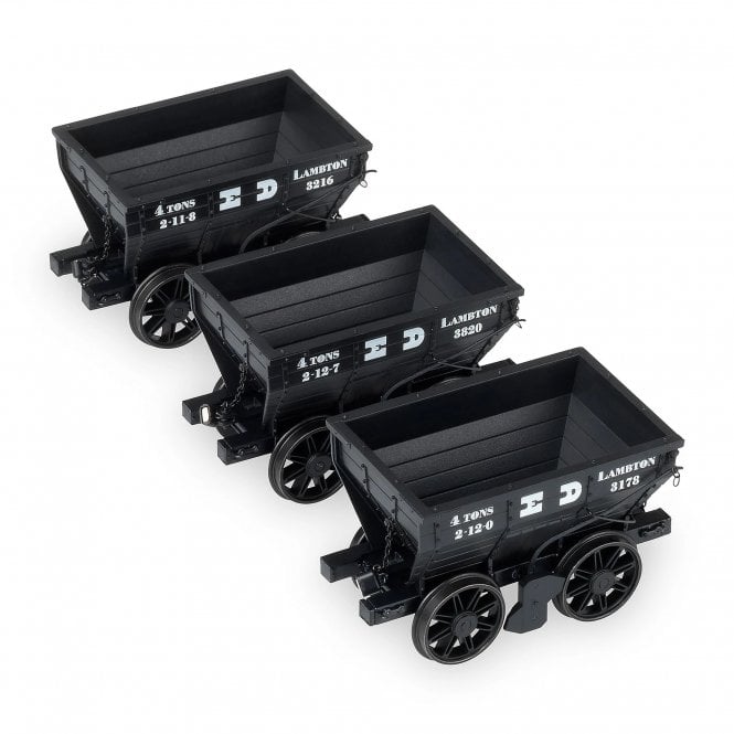 Accurascale Lambton Collieries (Earl of Durham) ex-NER Chaldron Pack