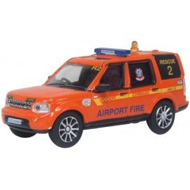 Oxford Diecast Land Rover Discovery 4 Dublin Airport Fire Service (1:76)