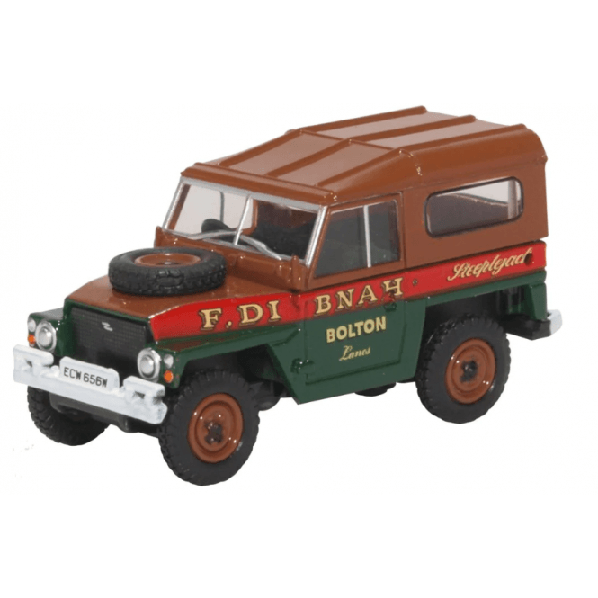 Oxford Diecast Land Rover Lightweight - Hard Top - Fred Dibnah (1:76)