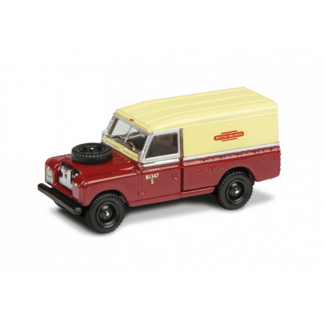 Oxford Diecast Land Rover Series 2 LWB Hard Top British Railways (TT)