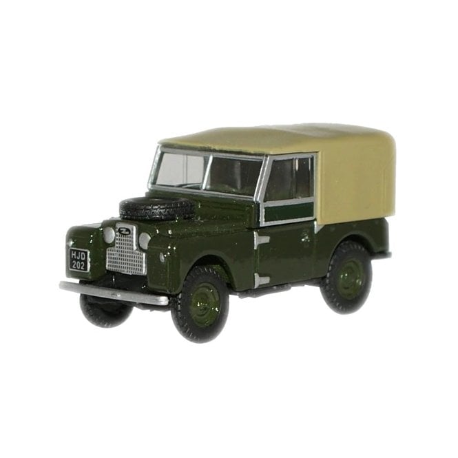 Oxford Diecast Land Rover Series I 88'' Canvas Bronze Green (1:76)