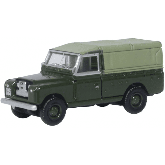 Oxford Diecast Land Rover Series II LWB Canvas Bronze Green (TT)