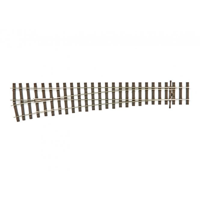 Peco Large Radius Left Hand - Code 75 BH - Unifrog