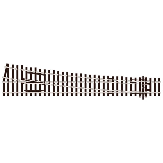 Peco Large Radius Right Hand - Code 100 - Electrofrog
