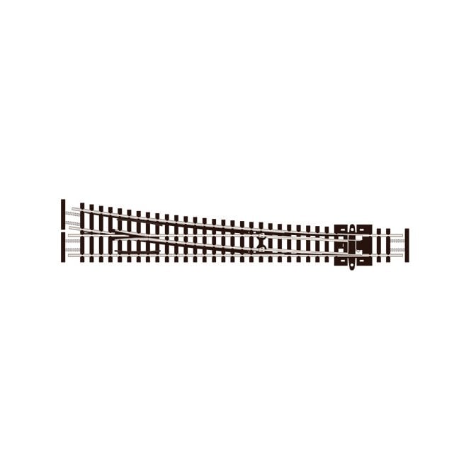 Peco Large Radius Right Hand - Code 55 - Electrofrog