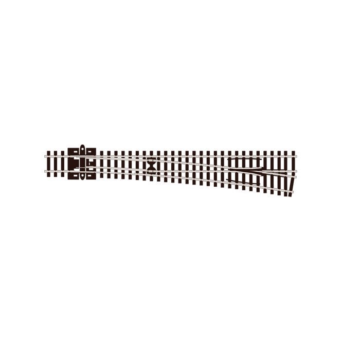 Peco Large Radius Right Hand - Code 80 - Insulfrog