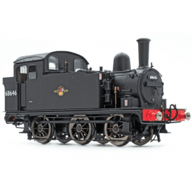 Late BR J68 68646 Plain Black - DCC Sound
