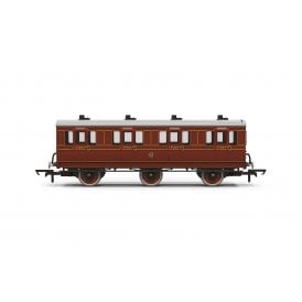 LB&SCR 6 Wheel First Class Coach 452