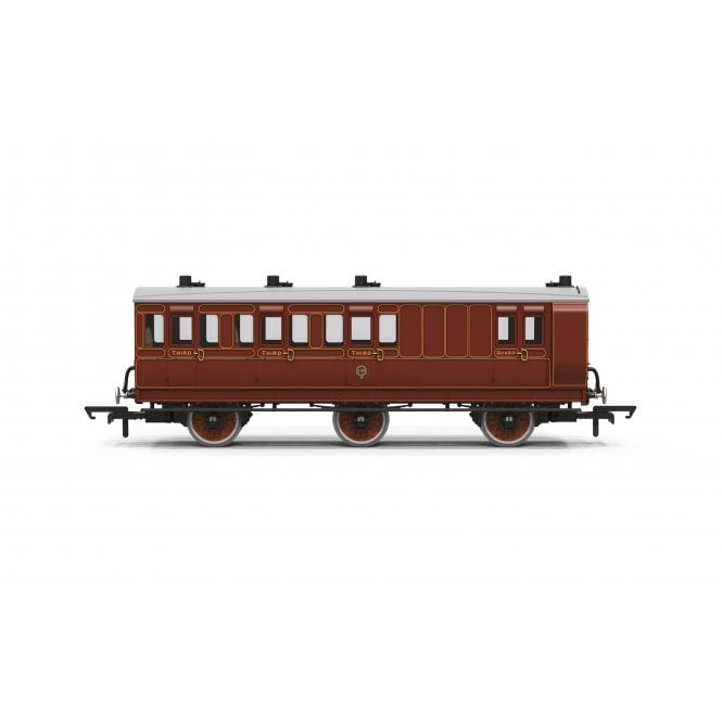 Hornby LB&SCR 6 Wheel Third Class Brake Coach 106
