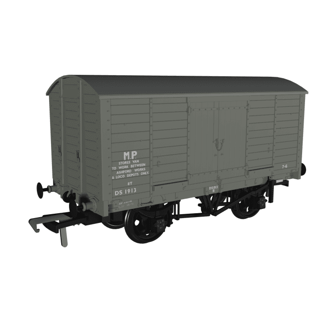 Rapido UK LB&SCR Dia.8 Van BR Departmental Grey 'DS1913'